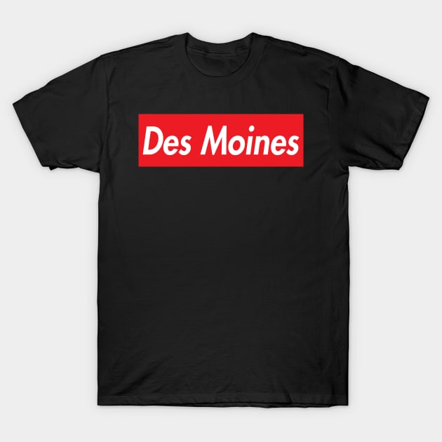 DES MOINES SUPER USA LOGO T-Shirt by elsa-HD